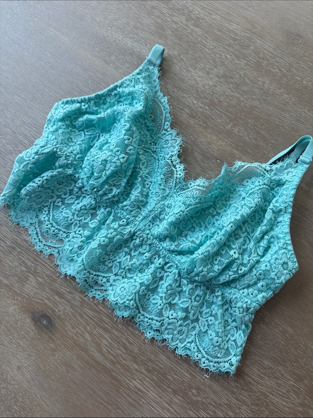aerie Eyelash Lace Bralette | L